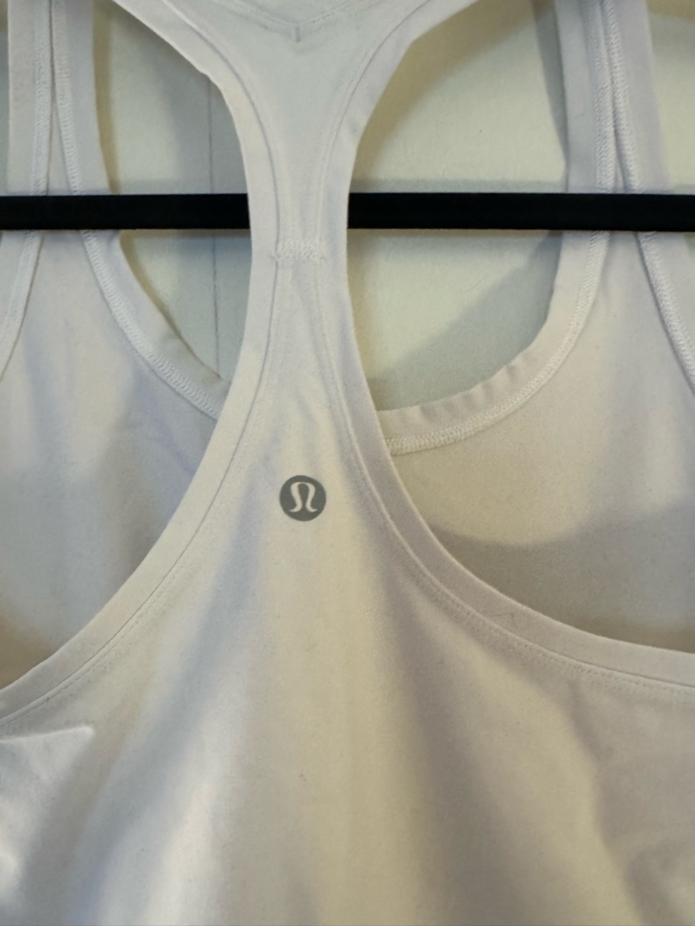 lululemon athletica White Racerback Tank Top - Picture 3 of 4
